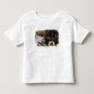 Gegenstände von des 19. Jahrhundertsdesk eines Kleinkind T-shirt