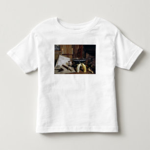 Gegenstände von des 19. Jahrhundertsdesk eines Kleinkind T-shirt