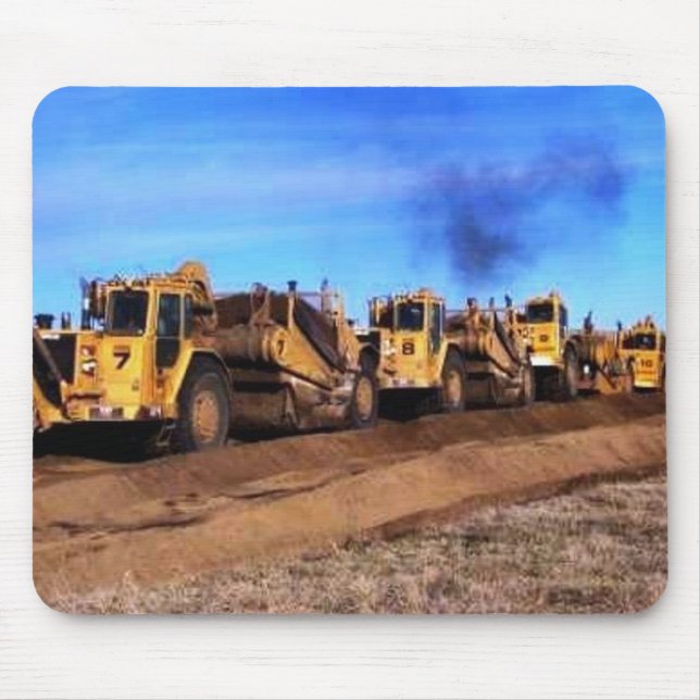 Gegentaktschaber-Mausunterlage Mousepad (Vorne)