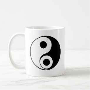 Gegenüber den Energien, schaffen Sie Balance Yin Y Kaffeetasse