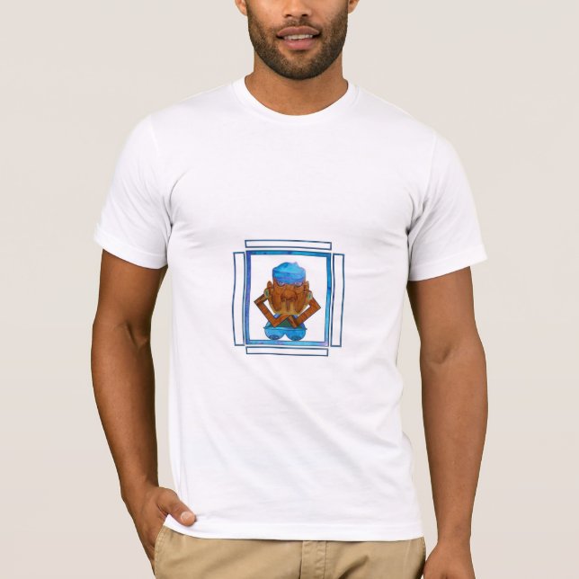 Gegenüber der Nase. T-Shirt (Vorderseite)