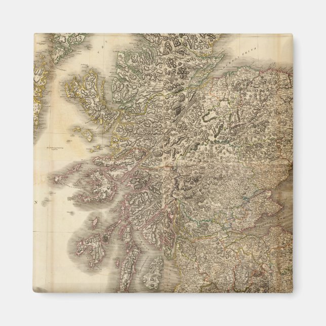 Gegenüber von Schottland Magnet (Vorne)