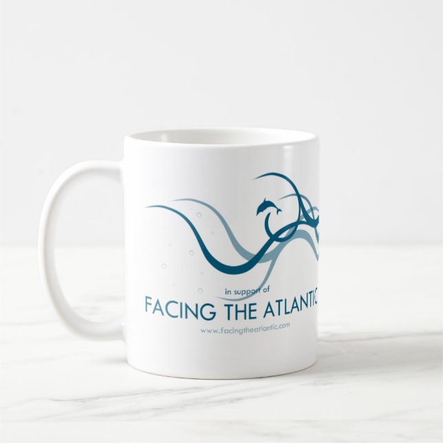 Gegenüberstellen des Atlantiks Kaffeetasse (Links)
