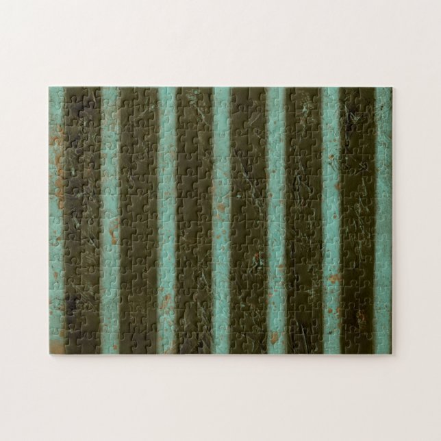 Gegenwärtig türkisfarbene Luftmatratze Puzzle (Horizontal)