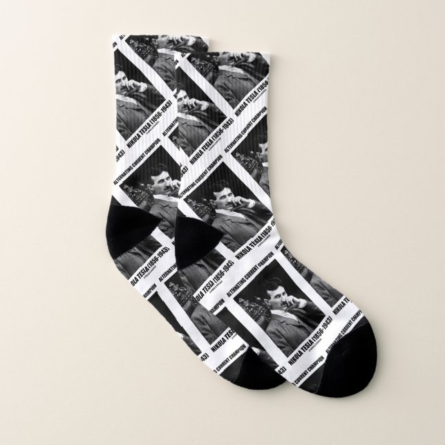 Gegenwärtiger Champion Nikola Tesla Socken (Paar)