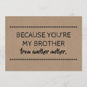 Gegenwärtiger TRAUZEUGE/TRAUZEUGE Vorschlag Funny Einladung