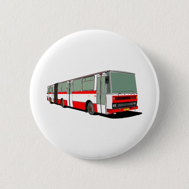 Gegliederter Bus Karosa B 741 Button (Vorderseite)