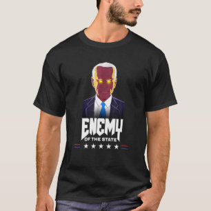 Gegner von Staat Trump zitiert amerikanisches dunk T-Shirt