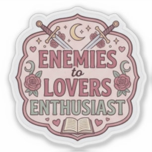 Gegner zu Liebhaber Enthusiast - Romantasy Aufkleber