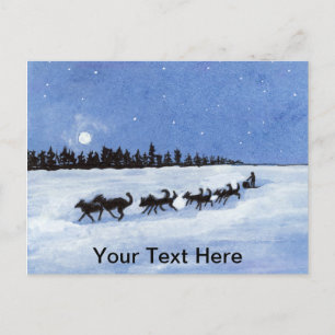 gegossen postkarte