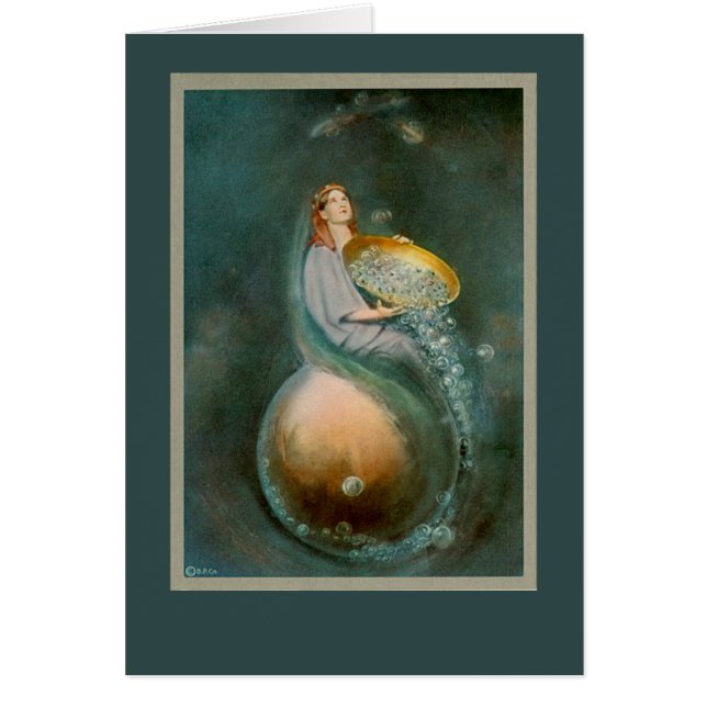 GEGOSSENE MILLIONEN BLASEN Rubaiyat Karten (Vorne)