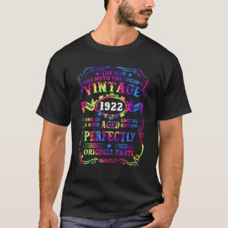 Gegr. 1922 100. Geburtstags-Jahrgang 100 Jahre alt T-Shirt