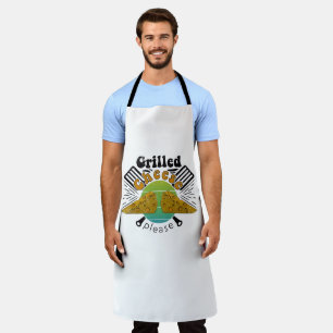 Gegrillter Käse bitte? lustig Schürze