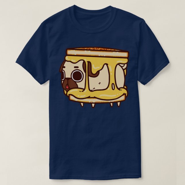 Gegrillter Käse Puglie T-Shirt (Design vorne)
