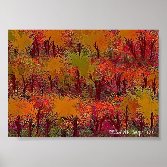 Gegrillter Sharp Cheddar Käse um Mitternacht Poster (Vorne)