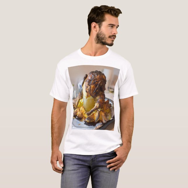 Gegrilltes Huhn T-Shirt (Vorne ganz)