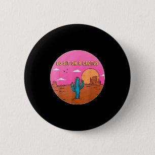 Geh auf einen Kaktus Sukkulenten-Pflanzen-Gartenba Button