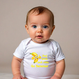 Geh Bananen! Baby Bodysuit Baby Strampler