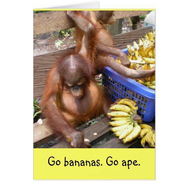 Geh Bananen. Go Ape (Vorne)