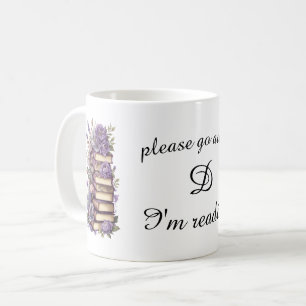 Geh bitte weg, ich lese kaffeetasse