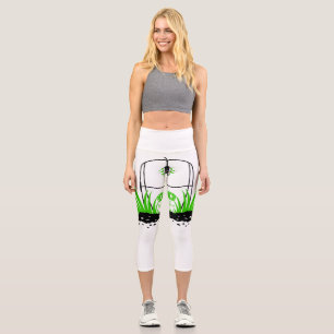 Geh ins Grüne Capri Leggings