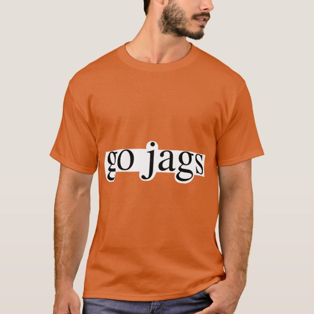 geh jags Oversized T-Shirt (Vorderseite)