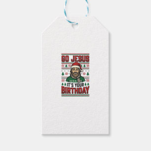 Geh Jesus Weihnachten Geburtstag Vintage-Shirt Geschenkanhänger