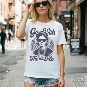Geh mit dem Flo Florence Nightingale Hip Hop Retro T-Shirt
