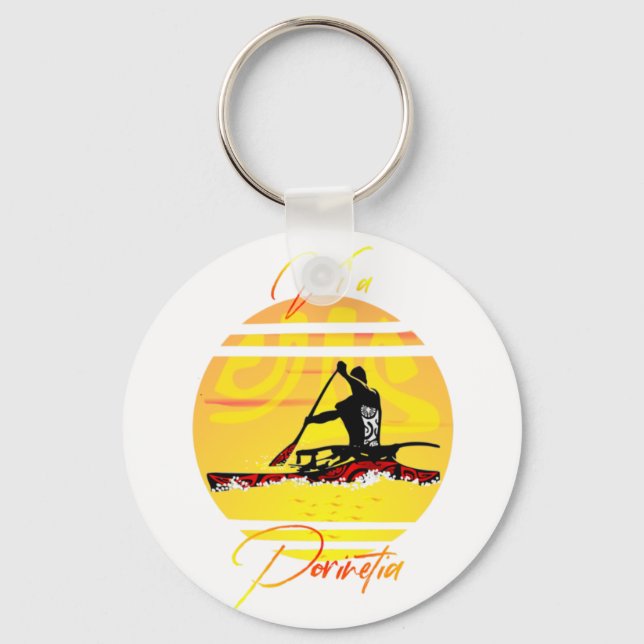 GEH NACH PORINETIA SCHLÜSSELANHÄNGER (Vorderseite)