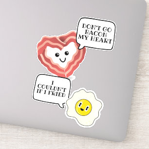 Geh nicht das Herz brechen, ich könnte nicht, wenn Aufkleber
