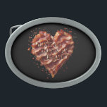 Geh nicht in mein Herz zurück, lustig Ovale Gürtelschnalle<br><div class="desc">Bilder sind ein Liebe Herz aus Bacon mit den lustigen Worten nicht wieder zu meinem Herzen,  auf der Spitze des Herzens,  Worte aus dem gleichen Bild gemacht.</div>