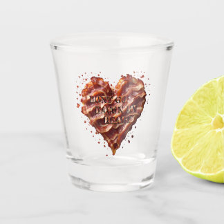 Geh nicht in mein Herz zurück, lustig Schnapsglas