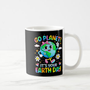 Geh Planet Dein Tag der Erde 2026 Lehrer Männer Fr Kaffeetasse