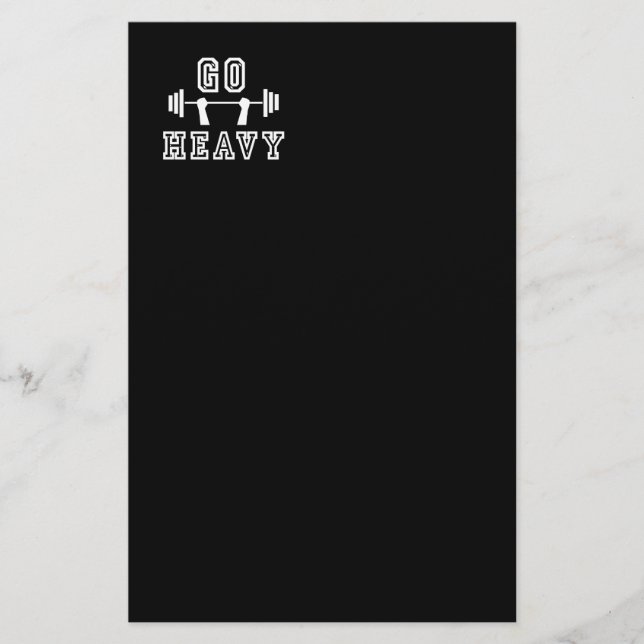 Geh schwerer Flyer (Vorne)