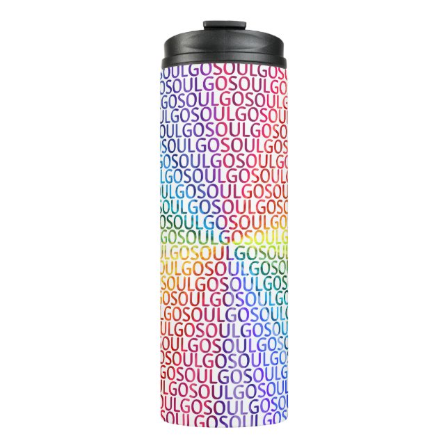 Geh Seele Thermosbecher (Vorderseite)