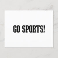 Geh Sport! Funny Vintag Sports Fan Go Sport