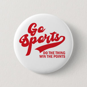 Geh Sport Treibe Die Sache Gewinnt Die Punkte Spor Button
