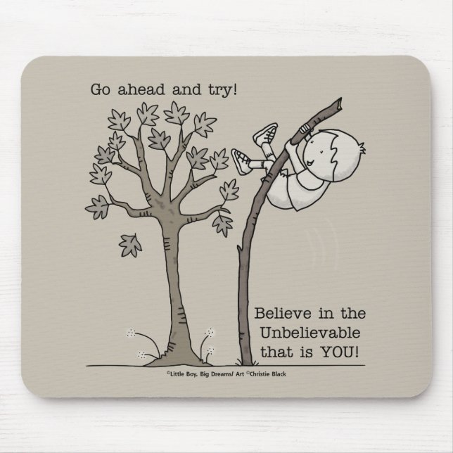 Geh vorbei und versuche es mousepad (Vorne)