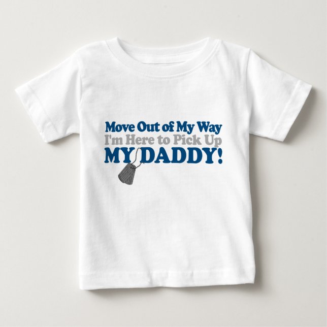 Geh weg! baby t-shirt (Vorderseite)