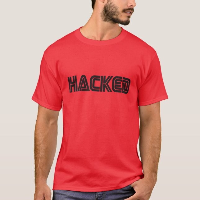Gehacktes Retro T-Shirt (Vorderseite)