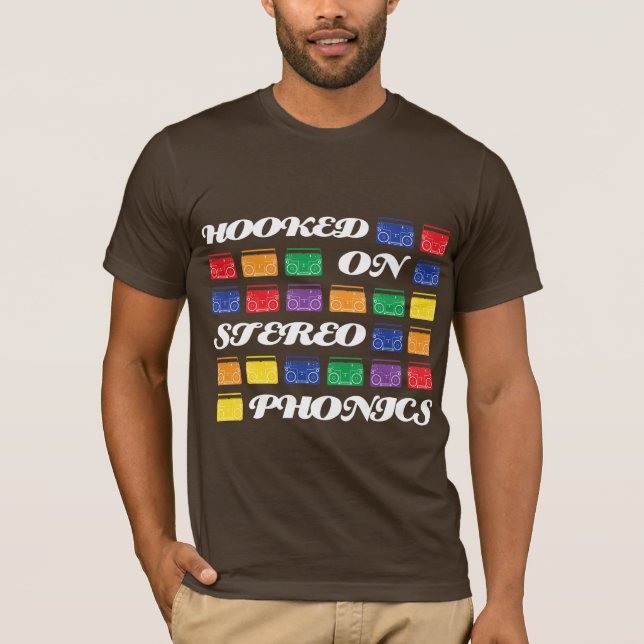 Gehakt auf Stereophonik T-Shirt (Vorderseite)