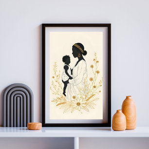 Gehalten von Liebe und Licht Poster
