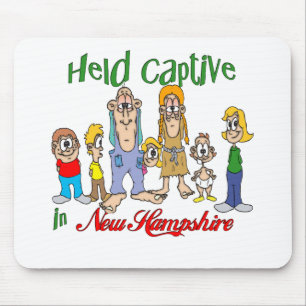 Gehaltener Gefangener im New Hampshire Mousepad