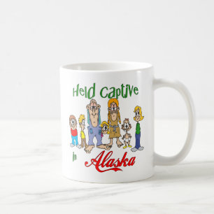 Gehaltener Gefangener in Alaska Tasse