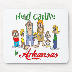 Gehaltener Gefangener in Arkansas Mousepad