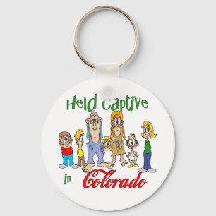 Gehaltener Gefangener in Colorado Schlüsselanhänger