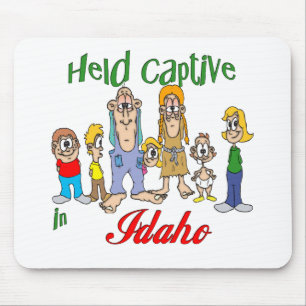 Gehaltener Gefangener in Idaho Mousepad