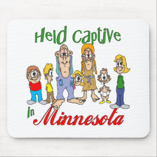 Gehaltener Gefangener in Minnesota Mousepad