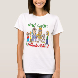 Gehaltener Gefangener in Rhode Island T-Shirt