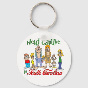 Gehaltener Gefangener in South Carolina Schlüsselanhänger